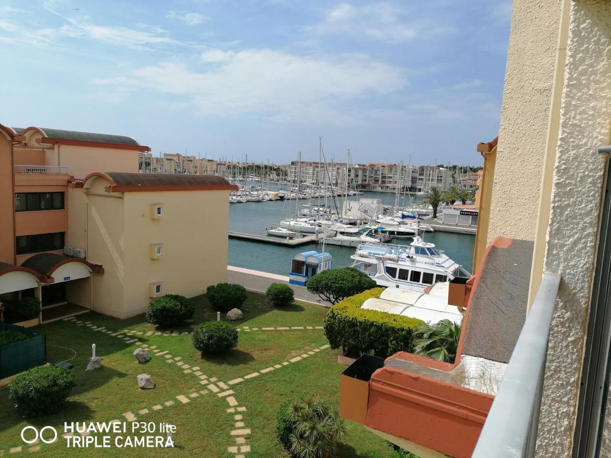 Apartament Sur Le Port, Studio Avec Vue Sur La Marina Gruissan Zewnętrze zdjęcie